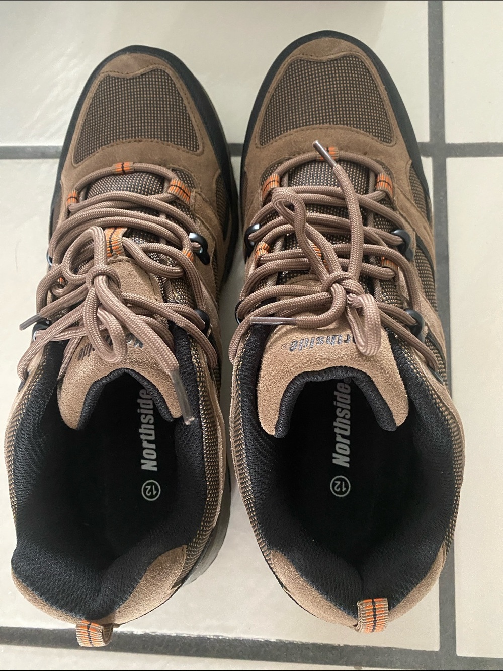 🦩Northside Men's Brown and Black Trail Hiking Shoes🦩